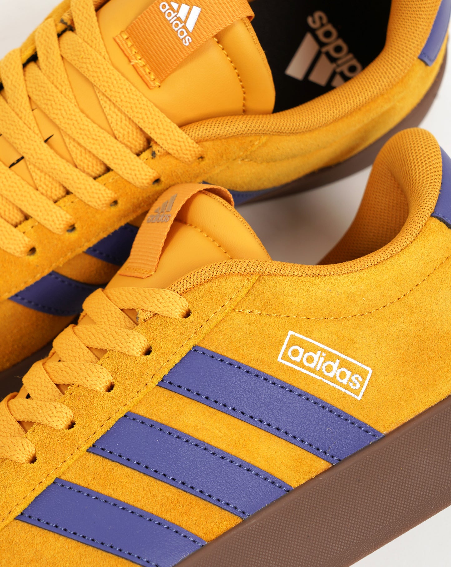 Adidas VL Court 3.0 Trainers Preloved Yellow/Dual Indigo