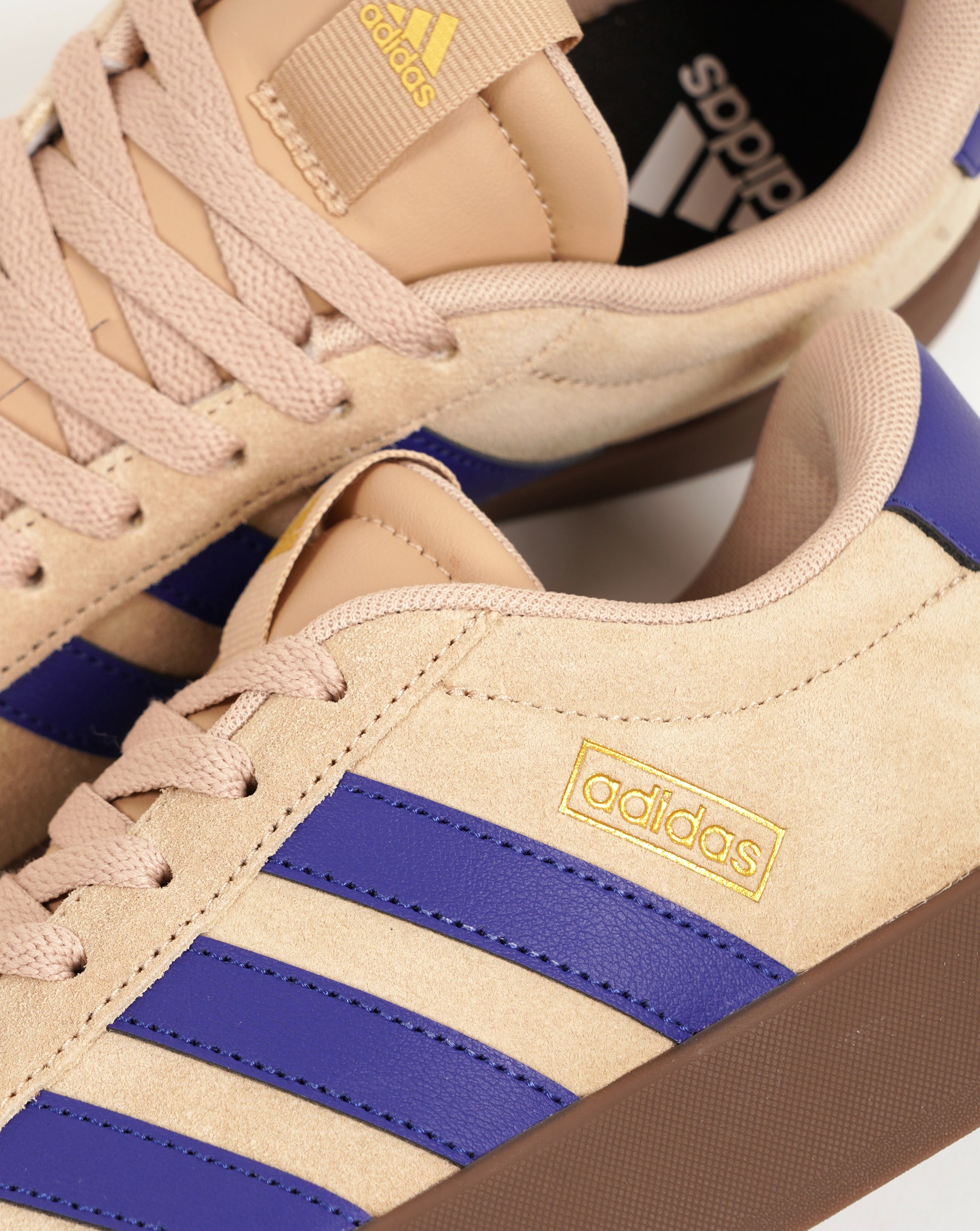 Adidas VL Court 3.0 Trainers Sand/Lucid Blue