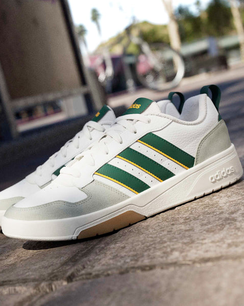 Adidas Courtwave Trainers White Green
