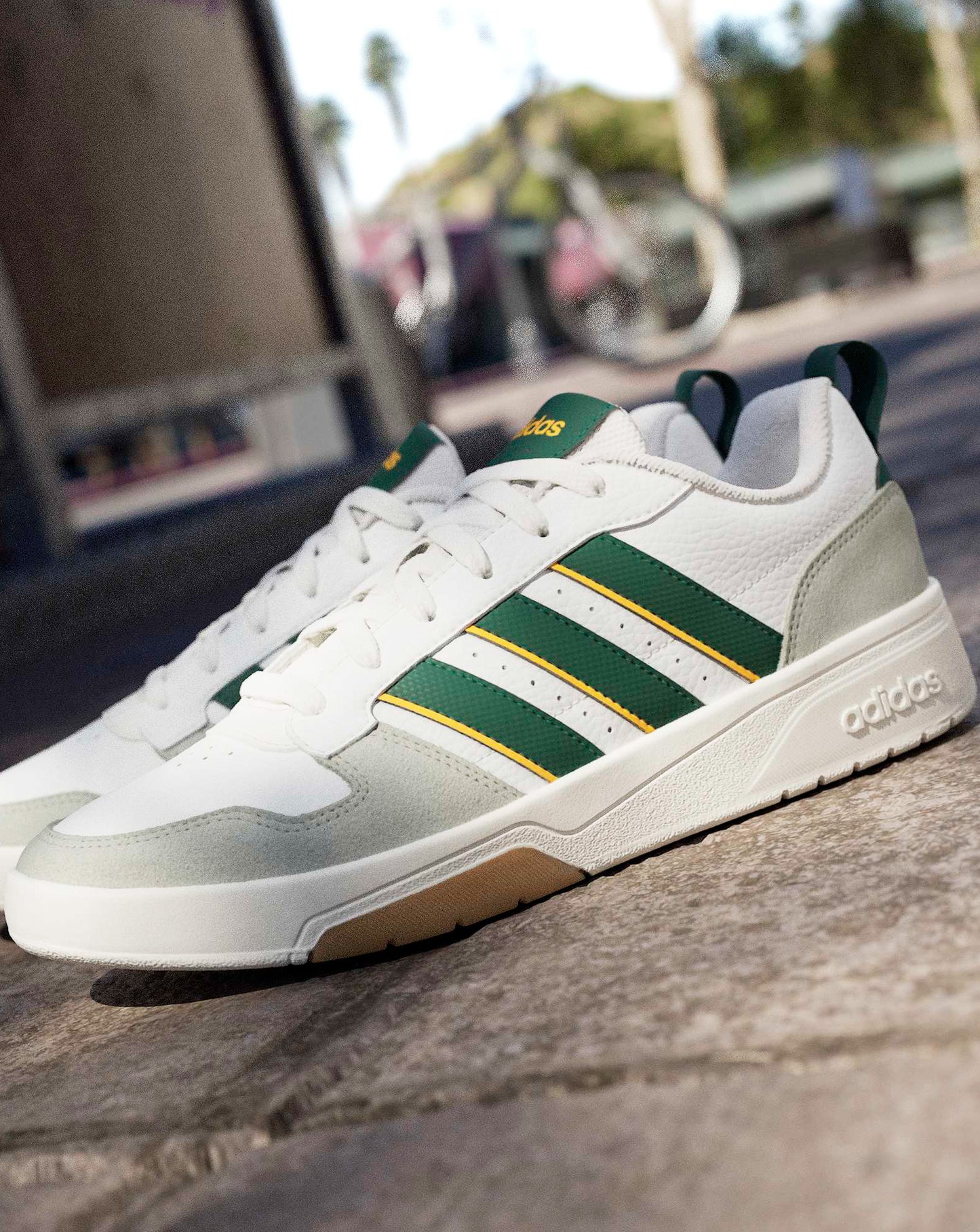 Adidas Courtwave Trainers White Green