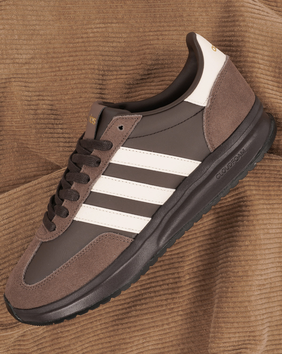 Adidas Run 70s Trainers Brown Off White