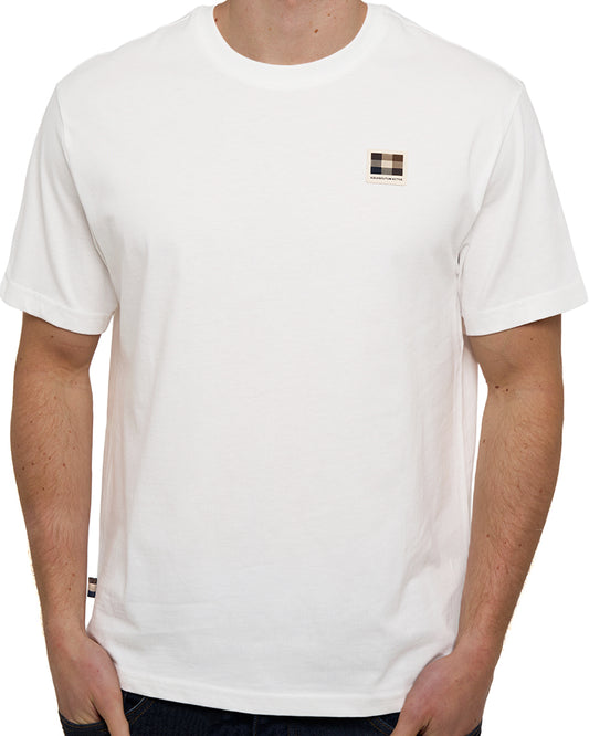 Aquascutum Badge T Shirt White