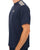 Aquascutum Check Shoulder T Shirt Navy