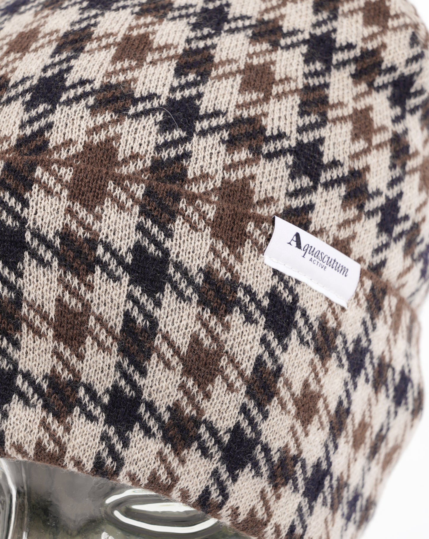 Aquascutum Club Beanie Check