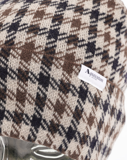 Aquascutum Club Beanie Check