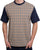 Aquascutum Club Check T-Shirt Navy