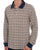 Aquascutum Iconic Club Check LS Polo Navy