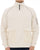 Aquascutum Qtr Zip Stretch Fleece Sweat Off White