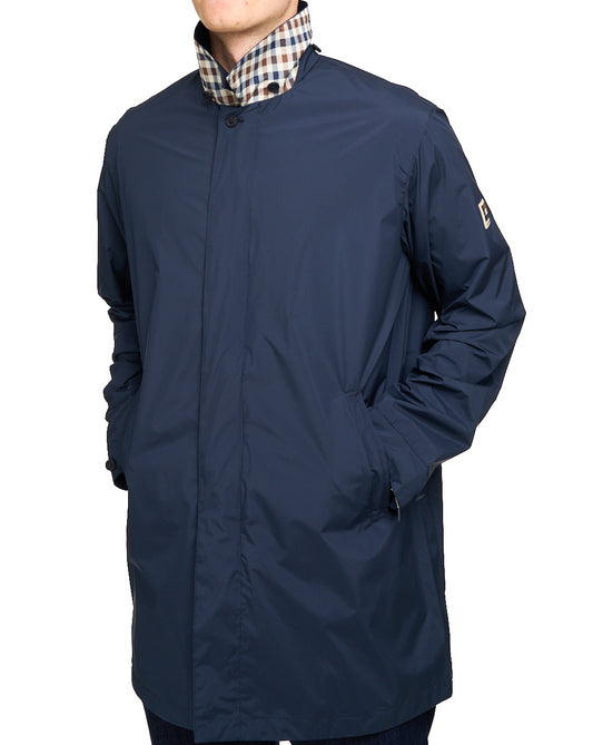 Aquascutum Aquascutum RLG Badge Packable Trench Navy
