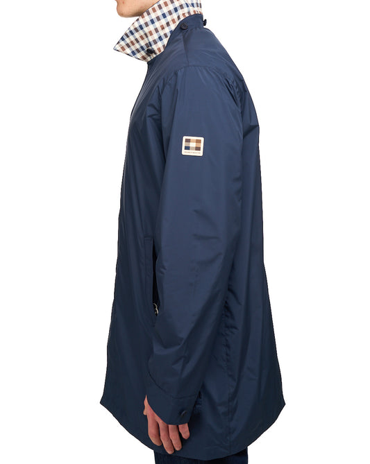 Aquascutum Aquascutum RLG Badge Packable Trench Navy