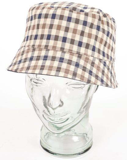 Aquascutum Reversible Bucket Hat Navy