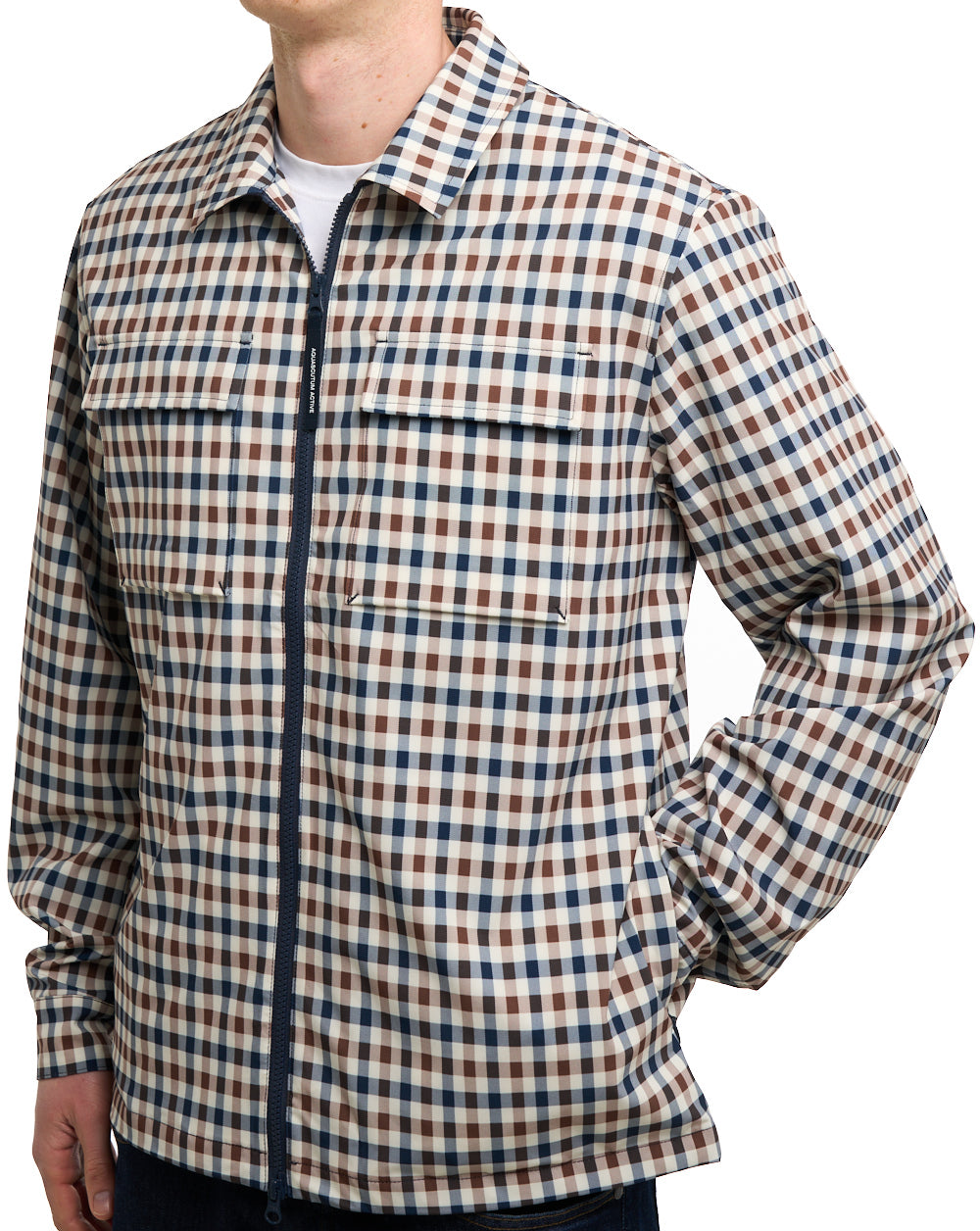 Aquascutum Shell SP Overshirt Club Check