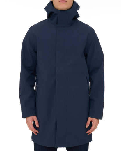 Aquascutum Therma-S Long Parka Navy