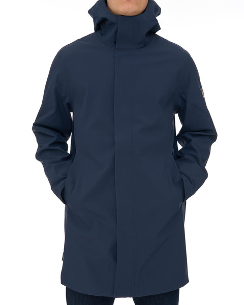 Aquascutum Therma-S Long Parka Navy