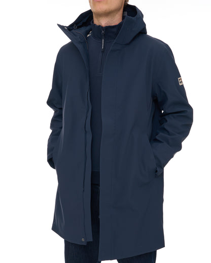 Aquascutum Therma-S Long Parka Navy