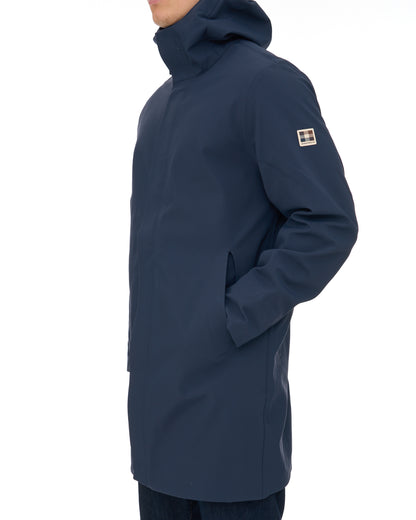 Aquascutum Therma-S Long Parka Navy