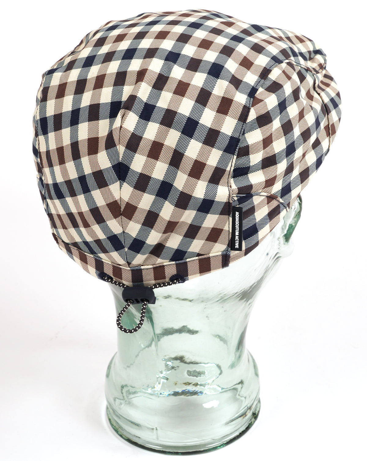 Aquascutum Lamina Flat Cap Club Check