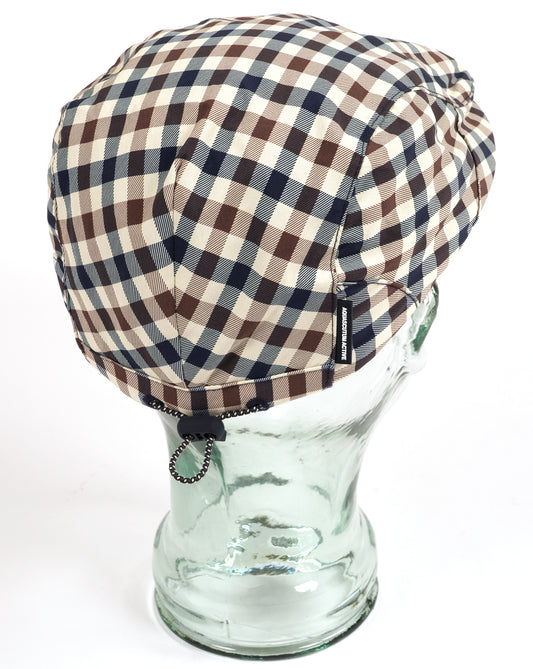 Aquascutum Aquascutum Lamina Flat Cap Club Check