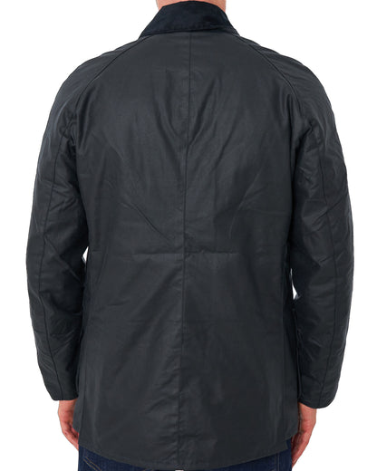 Barbour Ashby Wax Jacket Navy