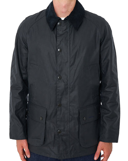 Barbour Ashby Wax Jacket Navy