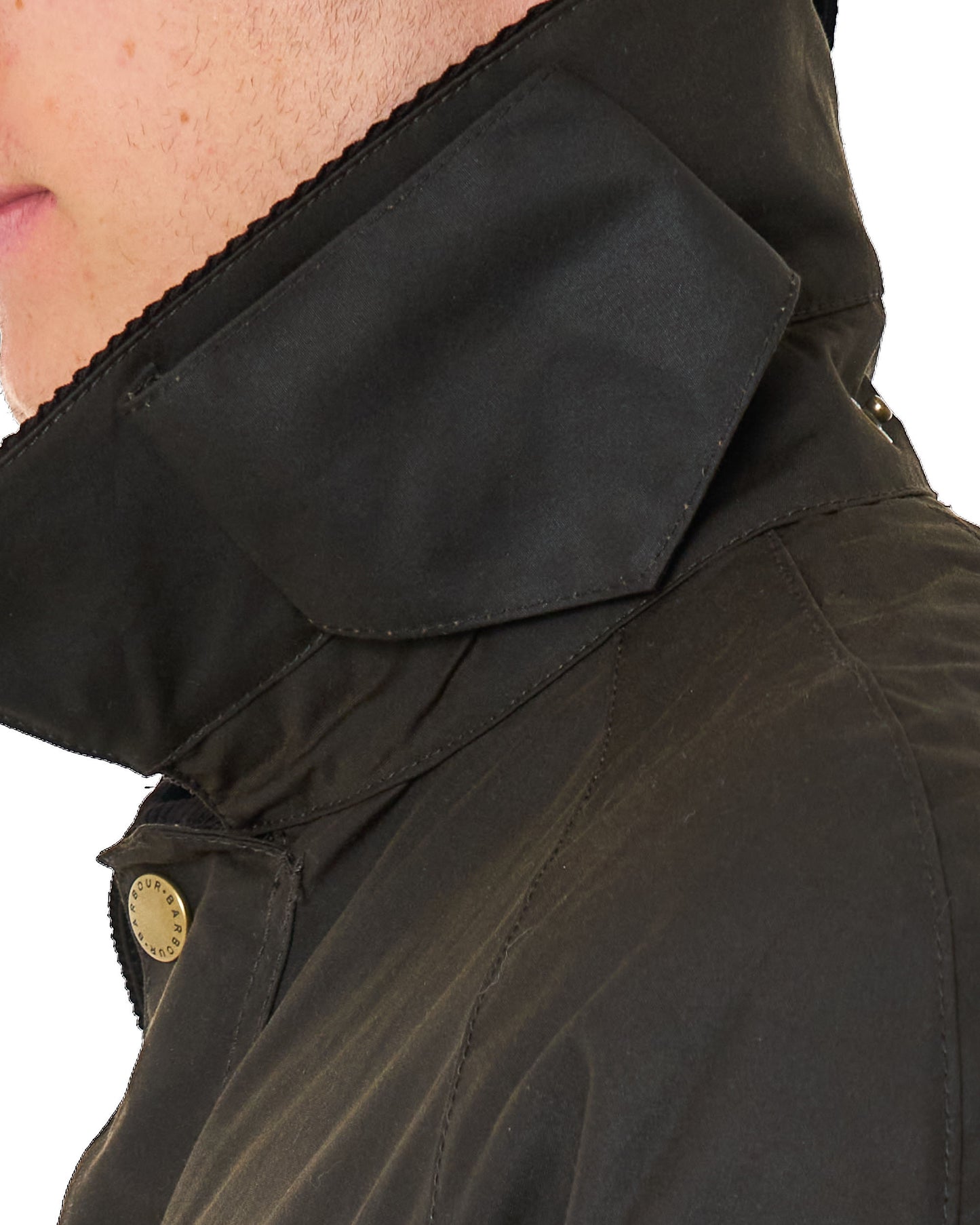 Barbour Ashby Wax Jacket Olive
