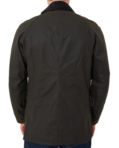 Barbour Ashby Wax Jacket Olive