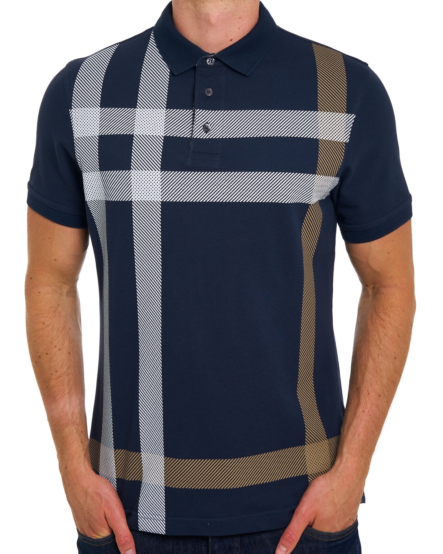 Barbour Blaine Polo Navy