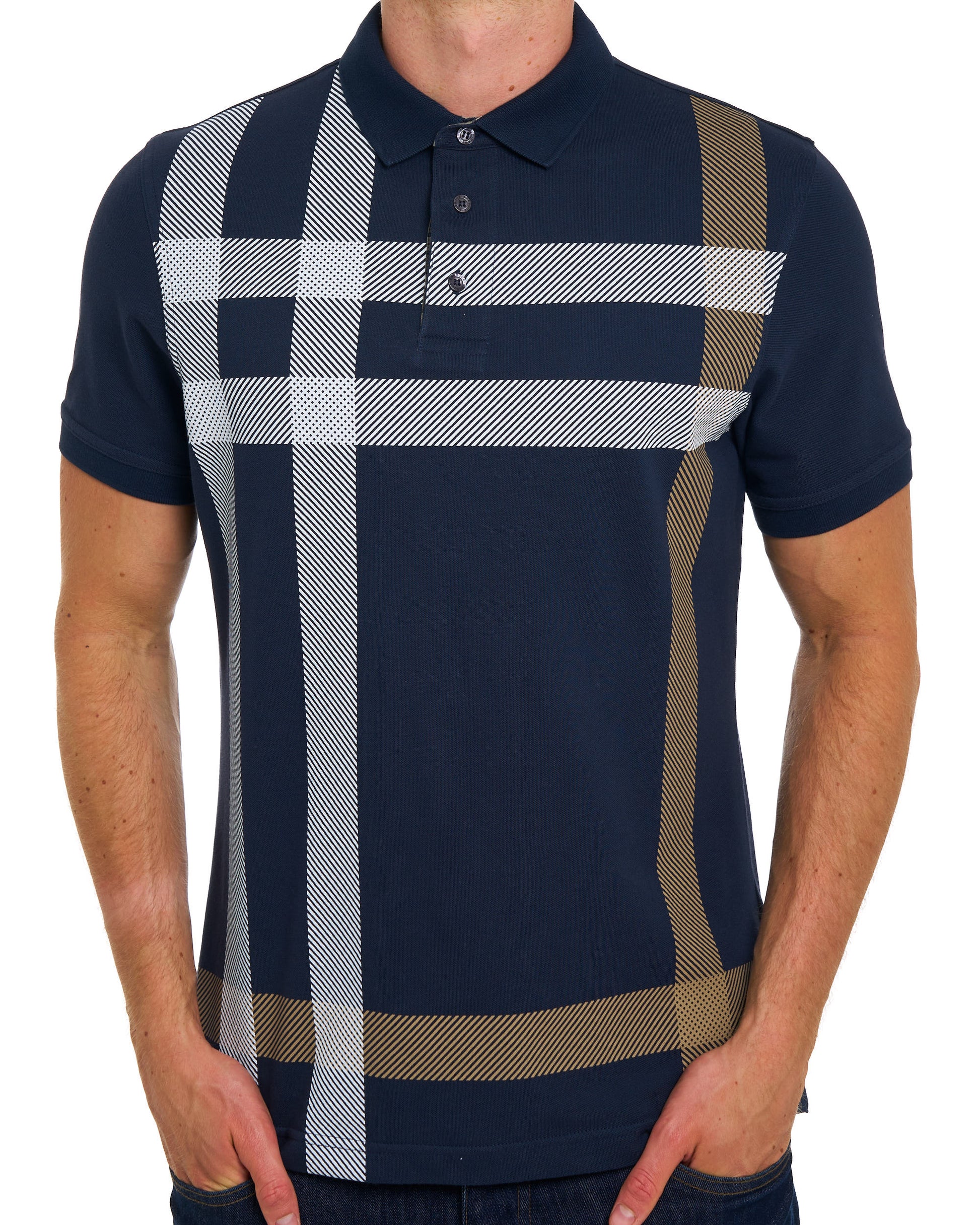 Barbour Blaine Polo Navy