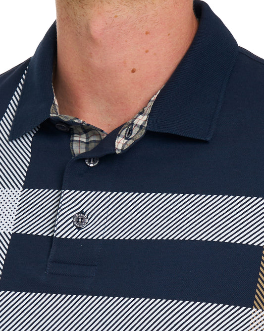 Barbour Barbour Blaine Polo Navy