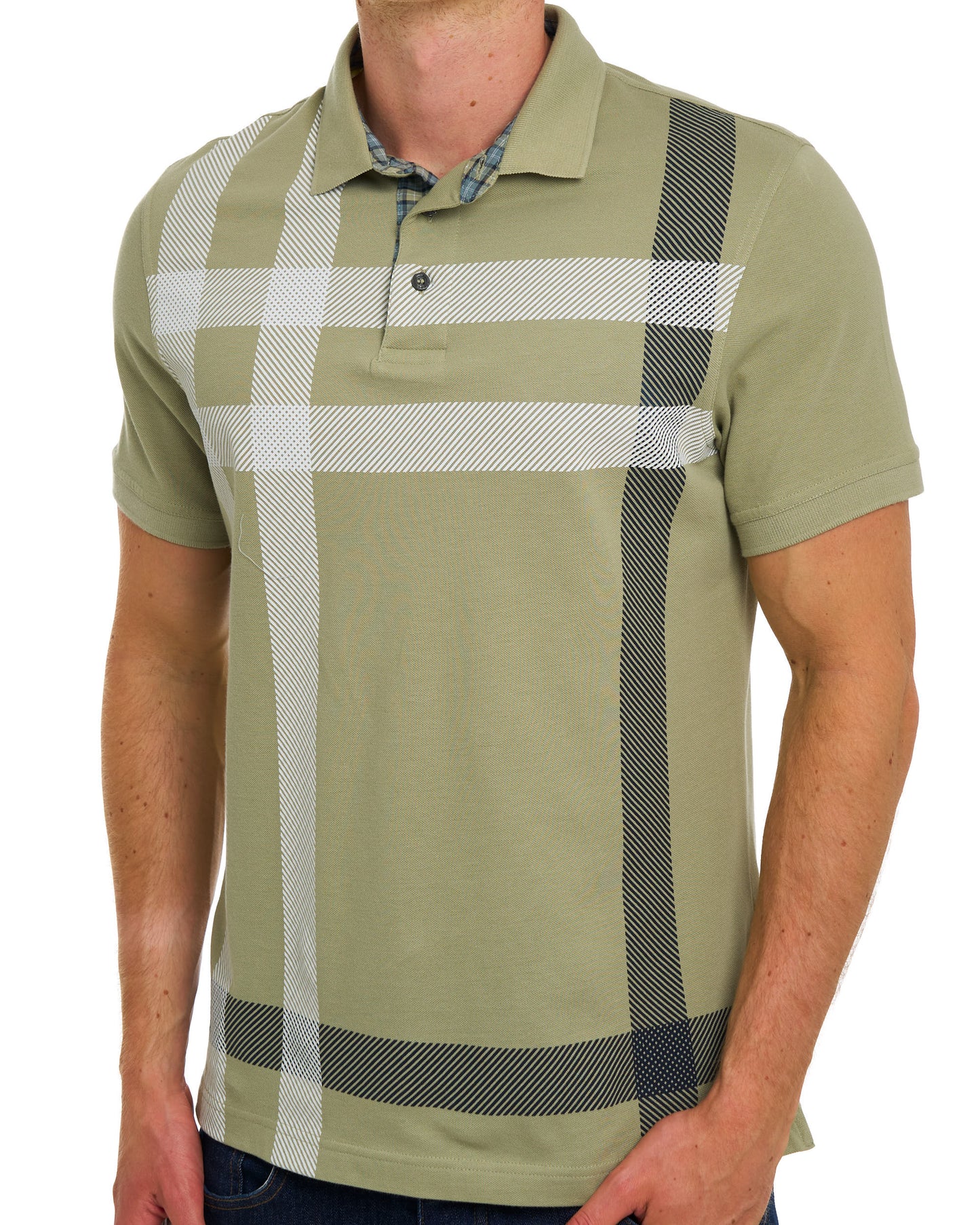 Barbour Blaine Polo Sea Green