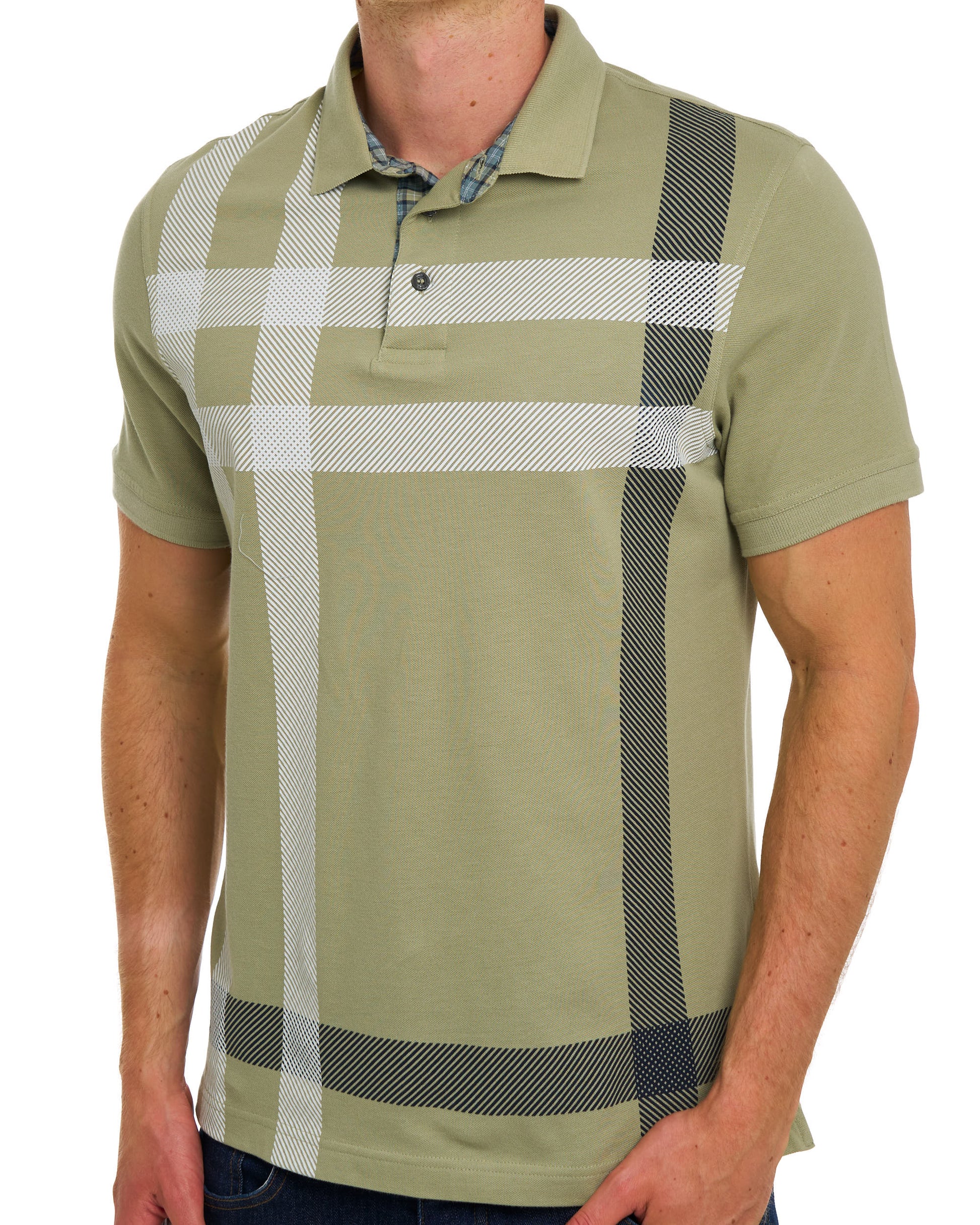 Barbour Blaine Polo Sea Green