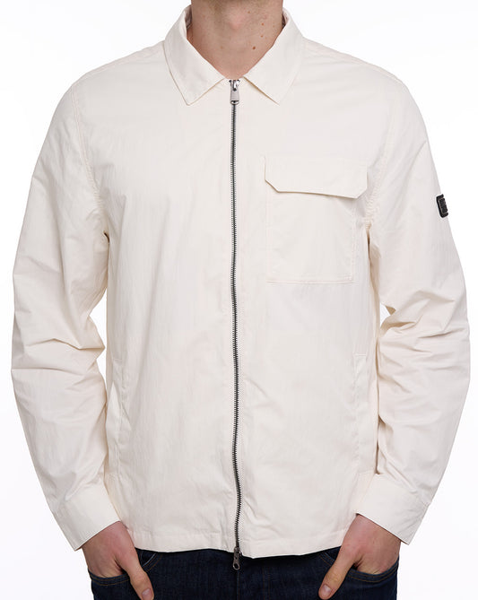Barbour International Barbour International Warren Overshirt Whisper White