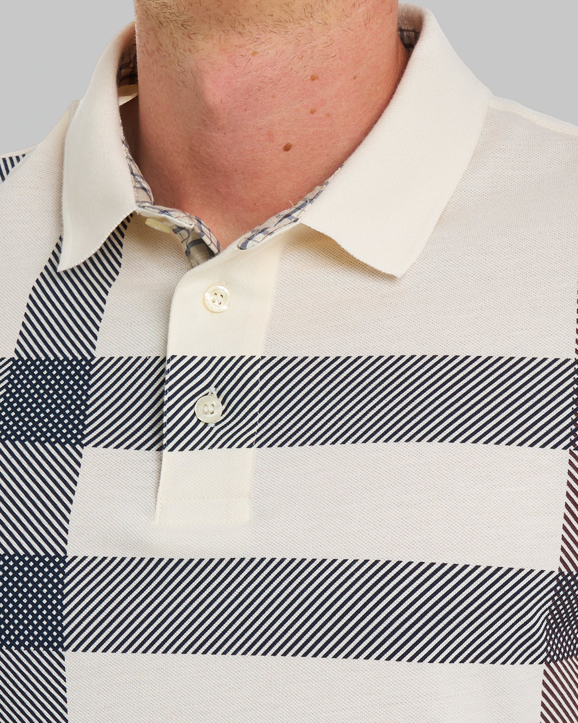 Barbour Blaine Polo Whisper White