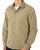 Barbour Cord Collar Twill Overshirt Washed Stone