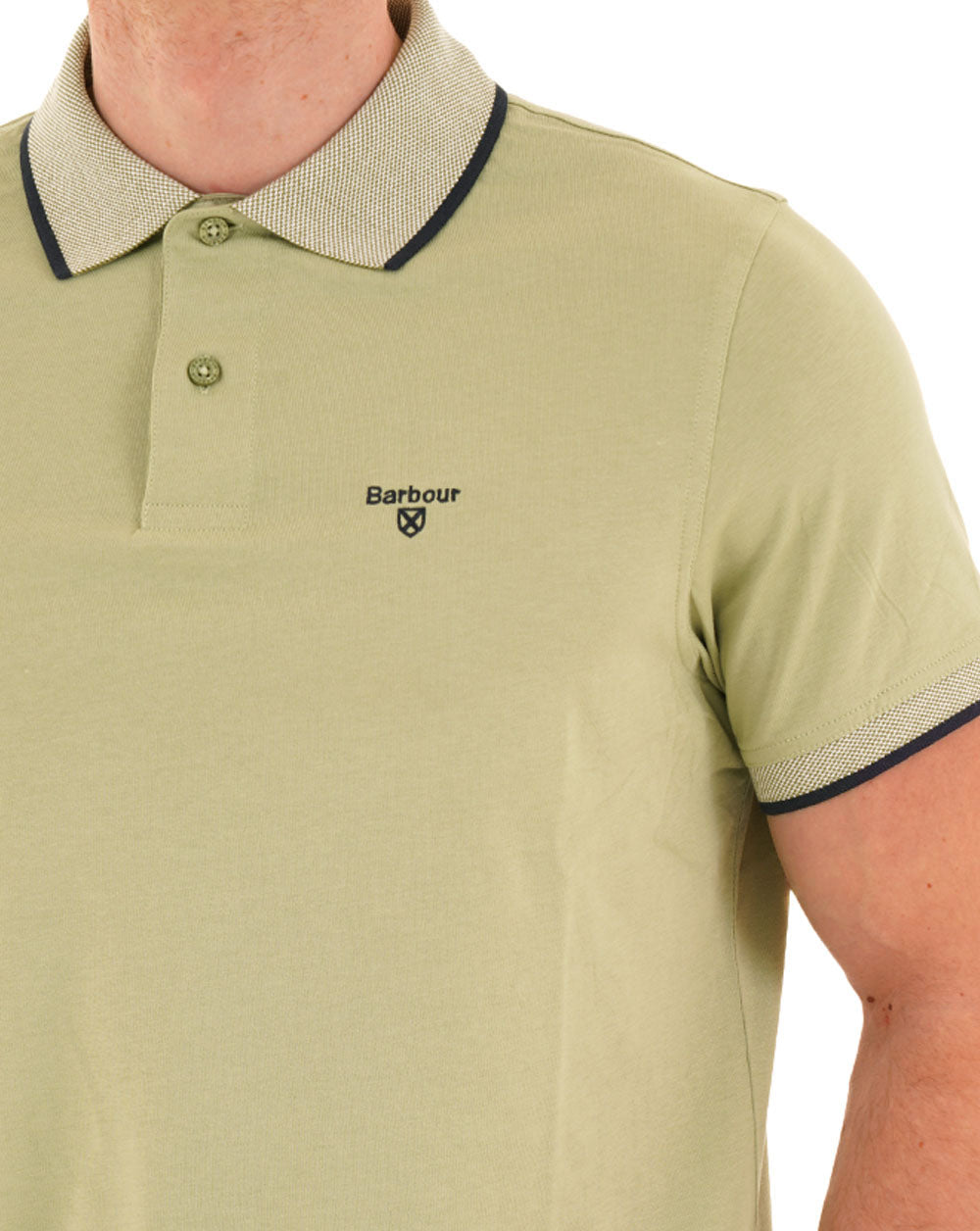 Barbour Cornsay Polo Shirt Sea Green