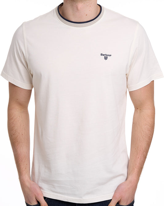 Barbour Barbour Cornsay Tailored T Shirt Whisper White