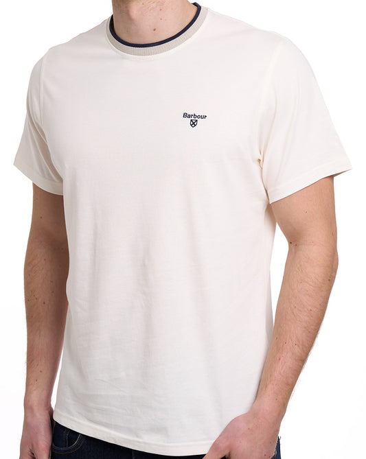 Barbour Barbour Cornsay Tailored T Shirt Whisper White