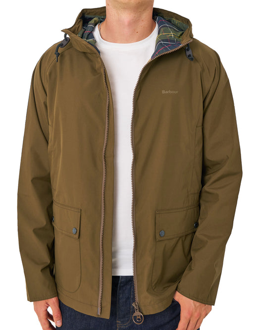 Barbour Barbour Domus Waterproof Jacket Dark Sand
