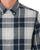 Barbour Edgar Checked Shirt Mineral Blue