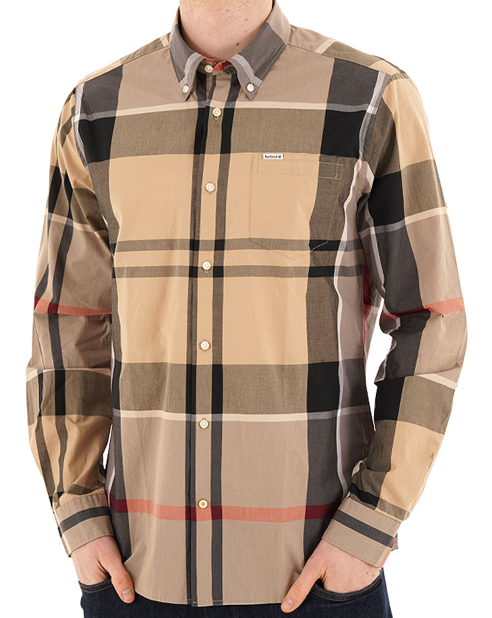 Barbour Harris Tailored Shirt Dress Tartan