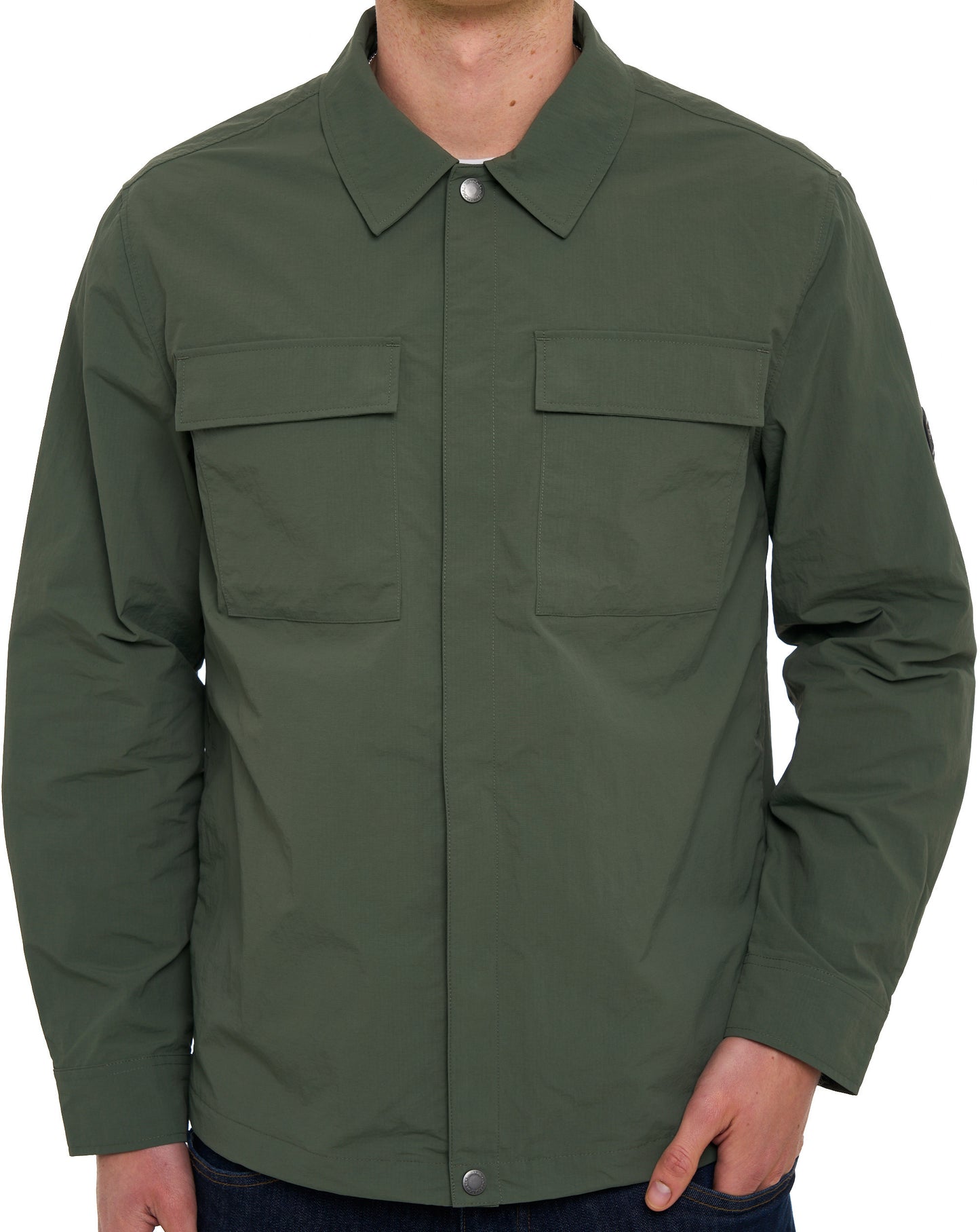 Barbour International Ardie Overshirt Thyme