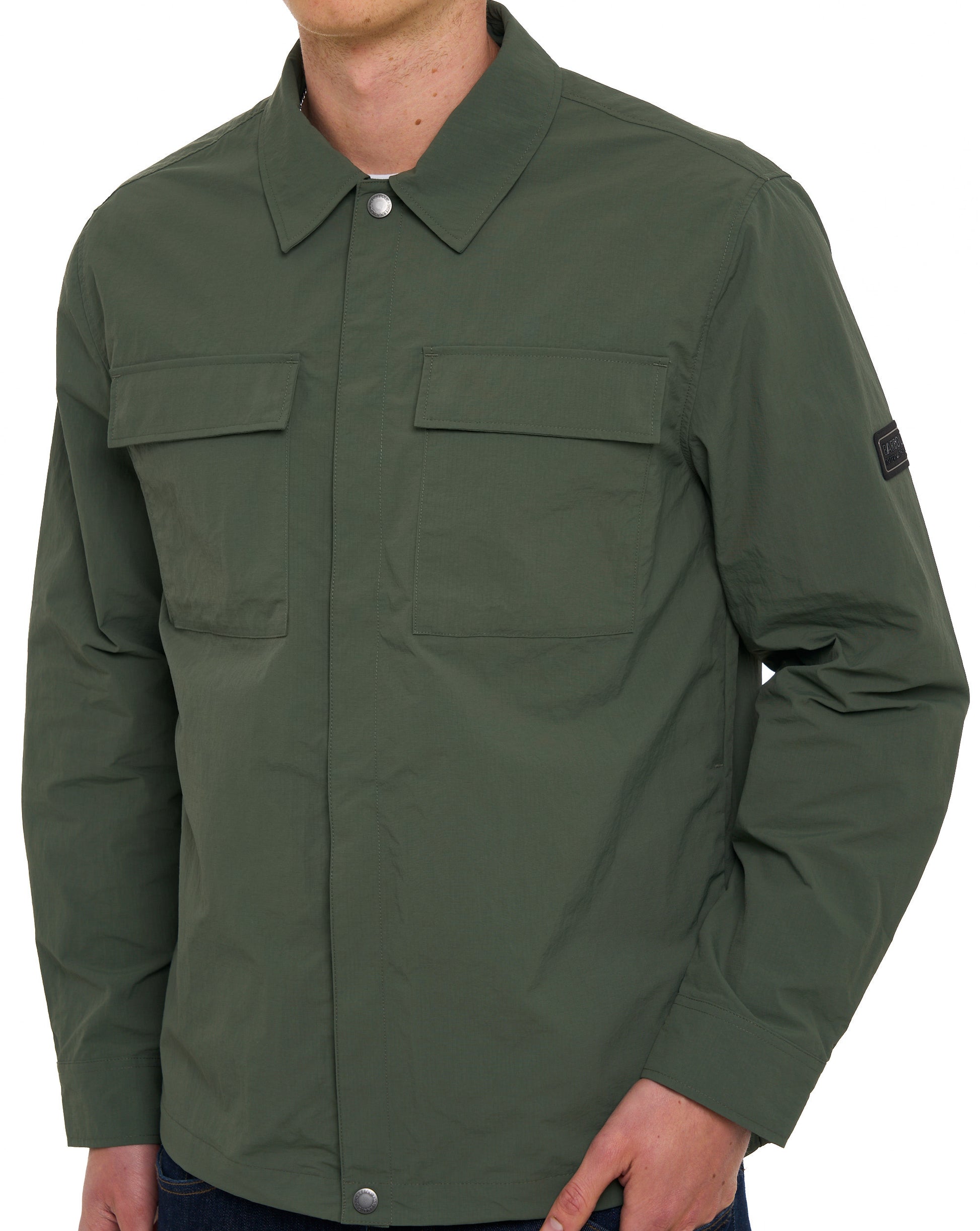 Barbour International Ardie Overshirt Thyme