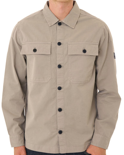 Barbour International Arlo Overshirt Concrete