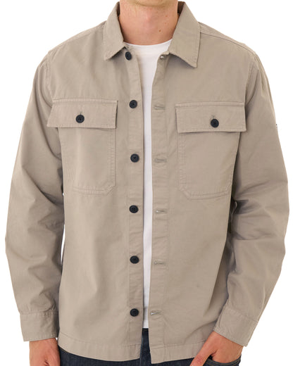 Barbour International Arlo Overshirt Concrete