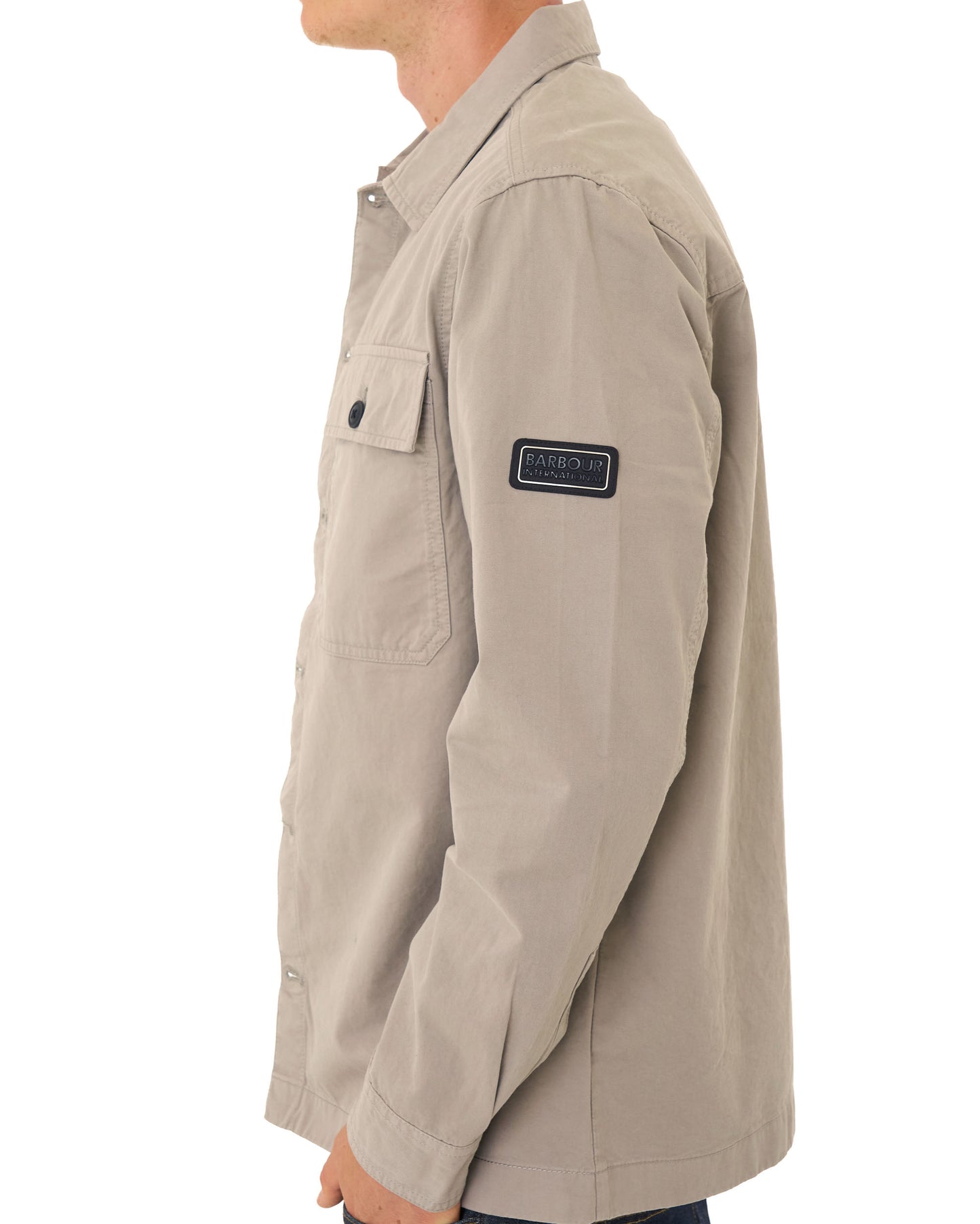 Barbour International Arlo Overshirt Concrete