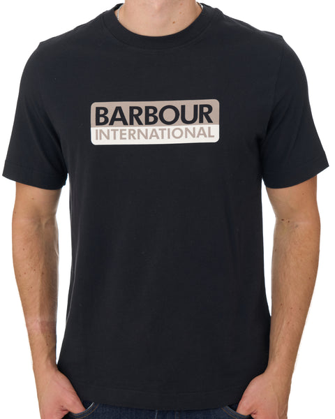Barbour International Blackfell Graphic T Shirt Black