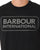 Barbour International Block Logo T Shirt Black