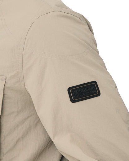 Barbour International Course Showerproof Jacket Concrete