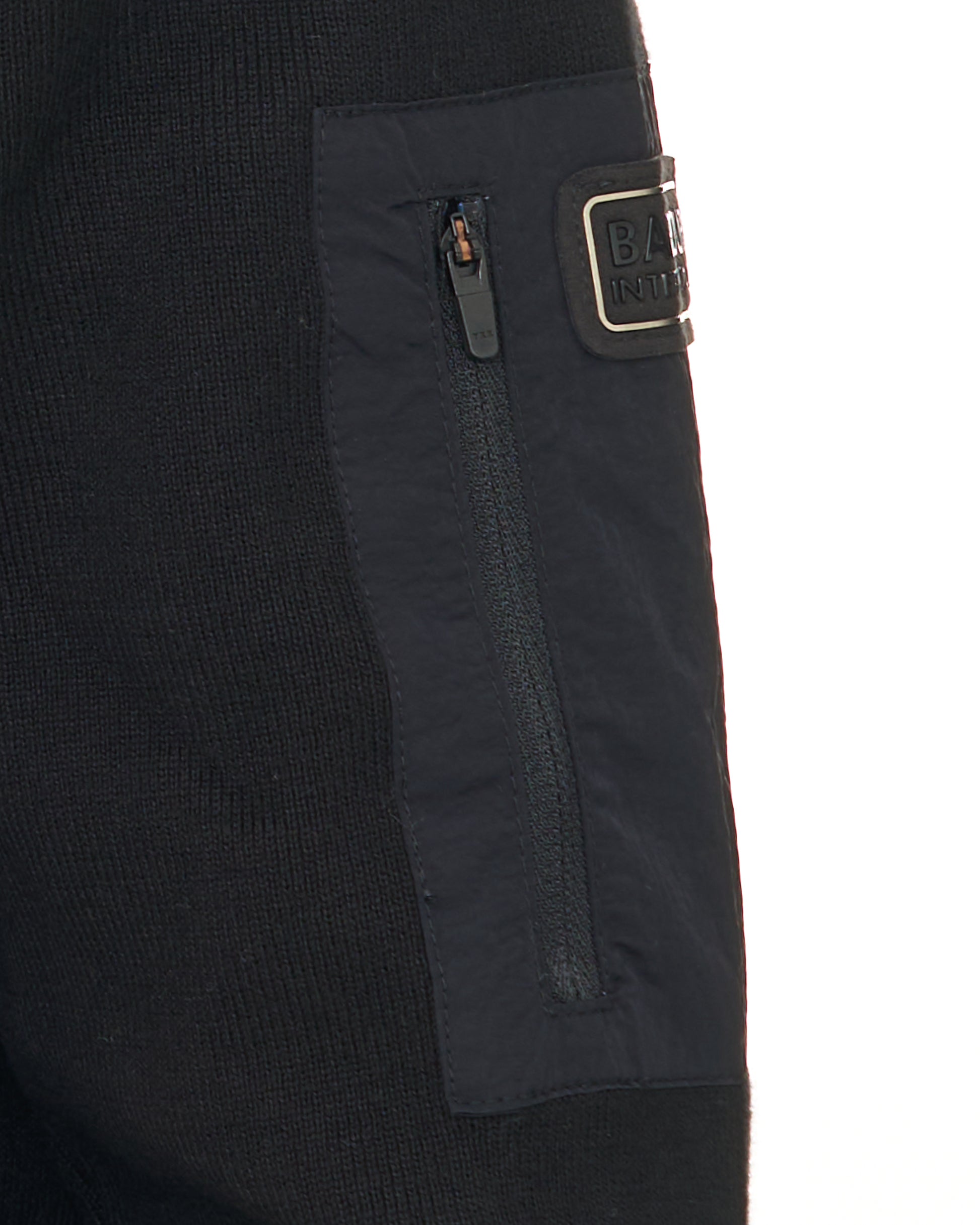 Barbour International Inline Half Zip Jumper Black