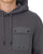Barbour International Inline Hooded Sweatshirt Asphalt